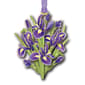 Beacon Design''s Irises Bouquet Ornament - image 1
