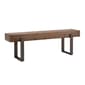 Southern Enterprises Dunlin Rustic Industrial Bench - image 3