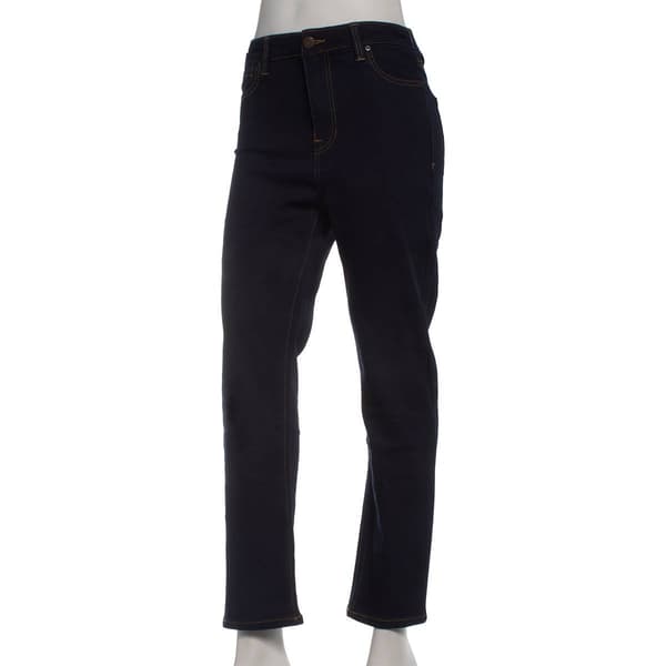 Womens Vintage United High-Rise Slim Straight Jeans