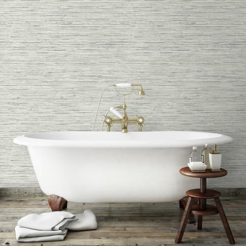 RoomMates® Grasscloth Blue Peel &amp; Stick Wallpaper