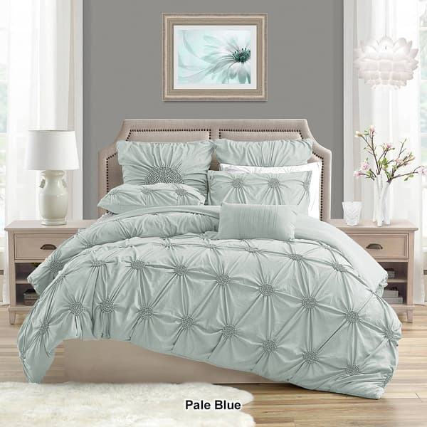 Cathay&#174; Swift Home&#174; Elegant Ruched Duvet Cover Set