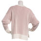 Juniors No Comment Matte Chenille Plaited Rib Pullover Sweater - image 2