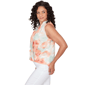 Womens Emaline Verde Grove I Sleeveless Faux Wrap Floral Blouse - image 4