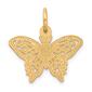 Gold Classics&#8482; 14kt. Gold Butterfly Charm - image 3