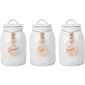 Home Essentials 43oz. Organic Round Canisters - Set of 3 - image 1