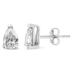 Haus of Brilliance 3/4ctw. Lab Grown Diamond Solitaire Earrings