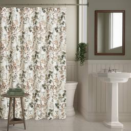 Royal Court Evergreen Shower Curtain