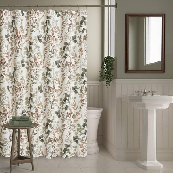 Royal Court Evergreen Shower Curtain - image 