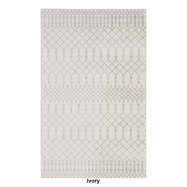 Nourison Astra Bohemian Trellis Rectangular Area Rug