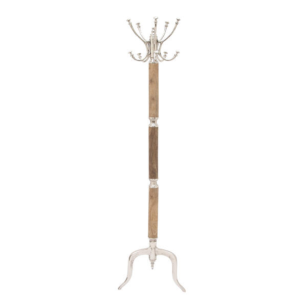 9th & Pike&#40;R&#41; Silver Mango Wood Traditional Coat Rack - image 