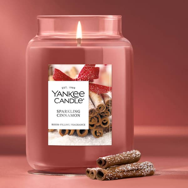 Yankee Candle&#40;R&#41; Signature 22oz. Sparkling Cinnamon Jar Candle - image 
