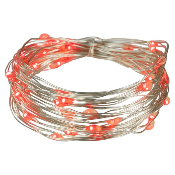 Northlight Seasonal 50ct. Red LED Micro Fairy Christmas Lights