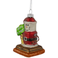 Northlight "I Believe In Santa" Smore Glass Christmas Ornament - image 3