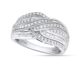 Endless Affection&#40;tm&#41; 3/4ctw. Baguette & Round Diamond Ring