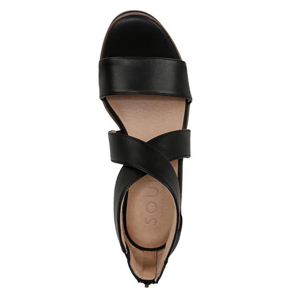 Womens SOUL Naturalizer Goodtimes Strappy Wedge Sandals