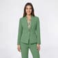 Womens Kasper Long Sleeve One Button Blazer with Sleeve Slit - image 2