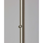 Simplee Adesso Rigley Arc Lamp with White Shade - image 5