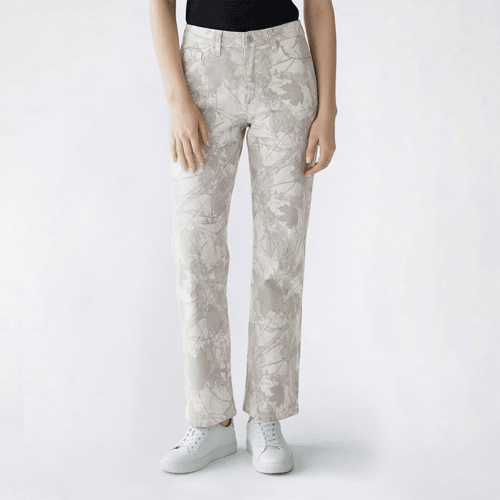 Juniors Madden Girl Ultra 90''s Wide Leg Camo Jeans - image 