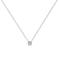 Diamond Classics&#8482; White Gold 1/10ctw. Diamond Quad Pendant - image 2