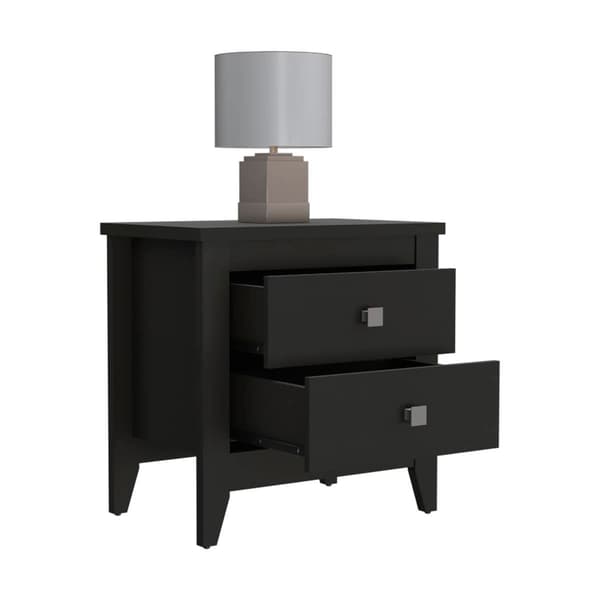 FM FURNITURE Breeze 2-Drawer Nightstand