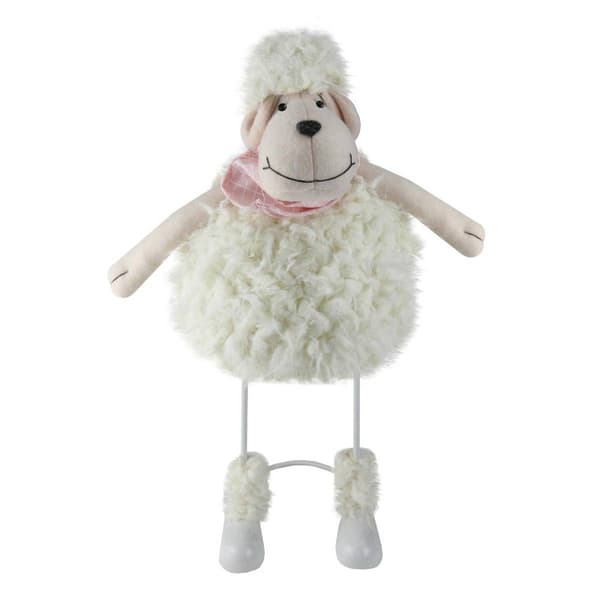 Northlight Seasonal Lamb with Bandanna Easter Figurine