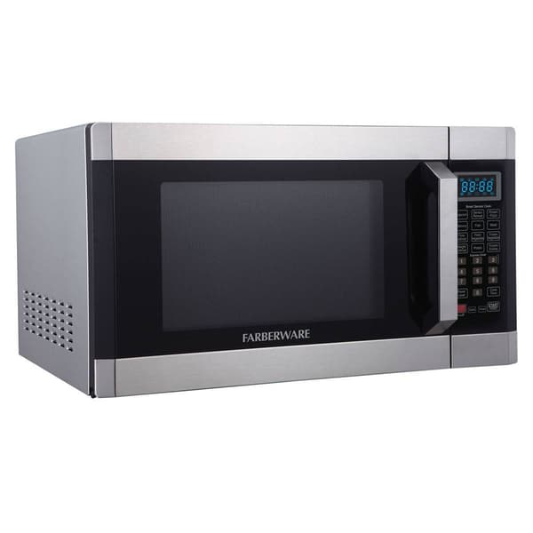 Farberware&#174; 1.6 Cu. Ft. 1100- Watt Microwave with Smart Sensor