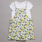 Girls (7-16) No Comment Short Sleeve Tee w/ Lemon Romper - image 1