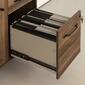 South Shore Flam Natural Walnut Multi-Function Secretary Desk - image 7