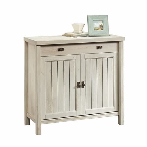 Sauder Costa Collection Library Base - Chalked Chestnut