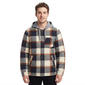 Mens Levi''s(R) Quilted Shirt Jacket with Hood - Brown Putty - image 1