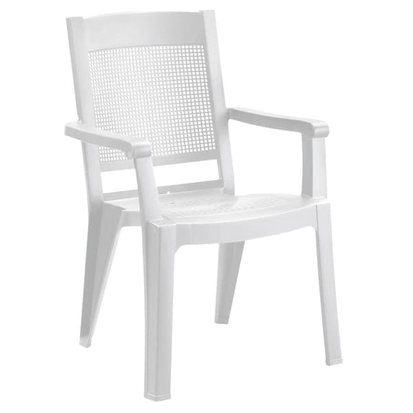 Grosfillex Sedona Chair - White - image 