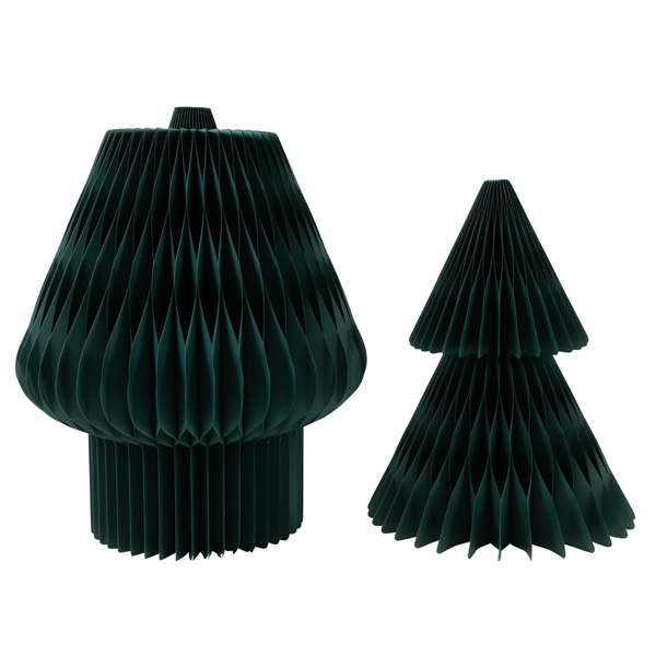 Northlight 4ft. Accordion Honeycomb Foldable Paper Christmas Tree