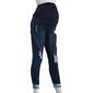 Womens Harper Grey Over The Belly Cuff Maternity Jeans - image 1