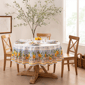 Threadmade Capri Lemon Double Border Tablecloth - image 2