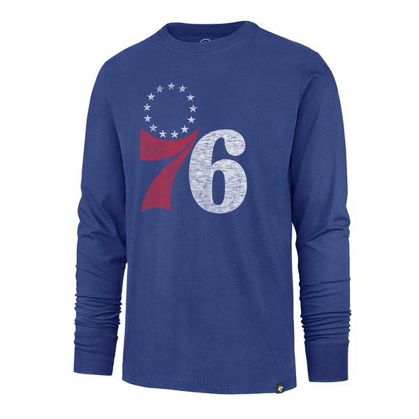 Mens NBA Philadelphia 76ers Premier Franklin Long Sleeve Tee - image 