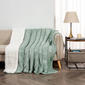 FreshFolds Kinsley Reversible Plush Velvet & Sherpa Blanket - image 1