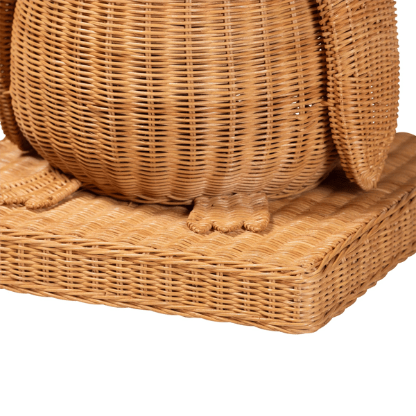 bali & pari Pembroke Handwoven Penguin End Table