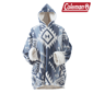 Adult Unisex Coleman® Sherpa Plush Oversized Blue Blanket Hoodie - image 1