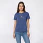 Petite Madison Taylor Short Sleeve Blue Jay Embroidered Tee - image 1
