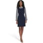 Womens Tommy Hilfiger Long Sleeve Stripe Two In One Sheath Dress - image 1