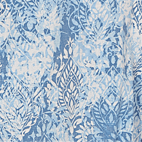 Plus Size Skye’s the Limit Sunny Blue Skies Tie Dye Leaf Blouse