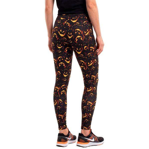 Womens  Runway Ready Jackolantern Halloween Leggings