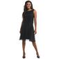 Womens Connected Apparel Sleeveless Sequin Lace Popover Dress - image 1