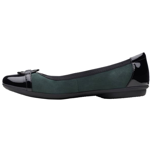 Womens Clarks&#174; Gracelin Wind Suede Comfort Ballet Flats