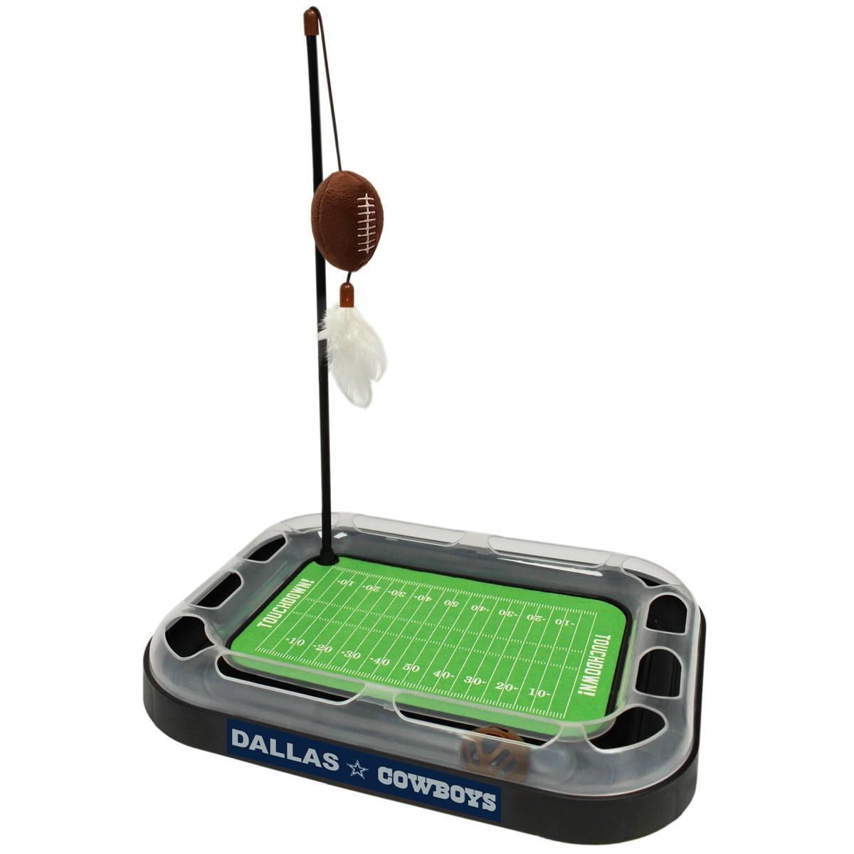 NFL Dallas Cowboys Football Field Cat Scratcher