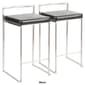 LumiSource Fuji Contemporary Stackable Counter Stools - Set of 2 - image 9