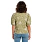 Petite Zac & Rachel Embroidered Floral Balloon Sleeve Blouse - image 2