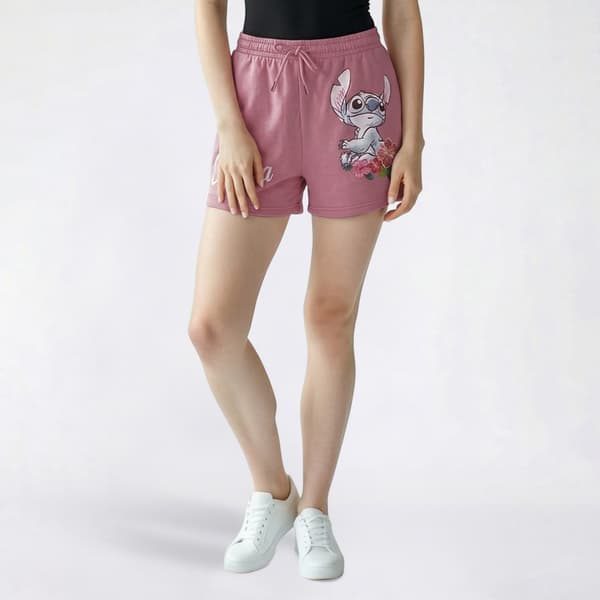 Juniors Freeze Stitch Ohana Coordinate Fleece Short