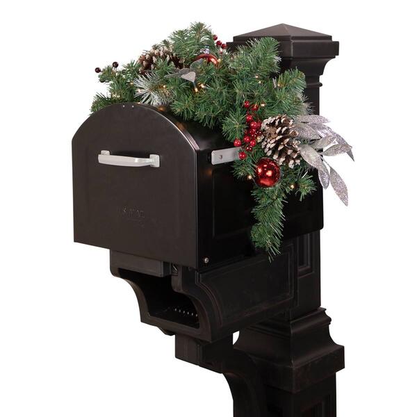 Northlight Seasonal 36in. Pre-Lit Decorated Pine Christmas Swag - image 