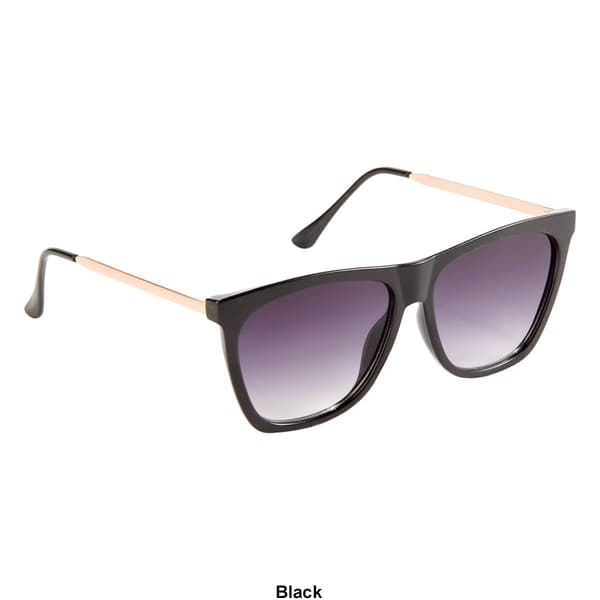 Womens Fantas Eyes Round Flatter Top Sunglasses